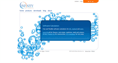Desktop Screenshot of infinitysw.com